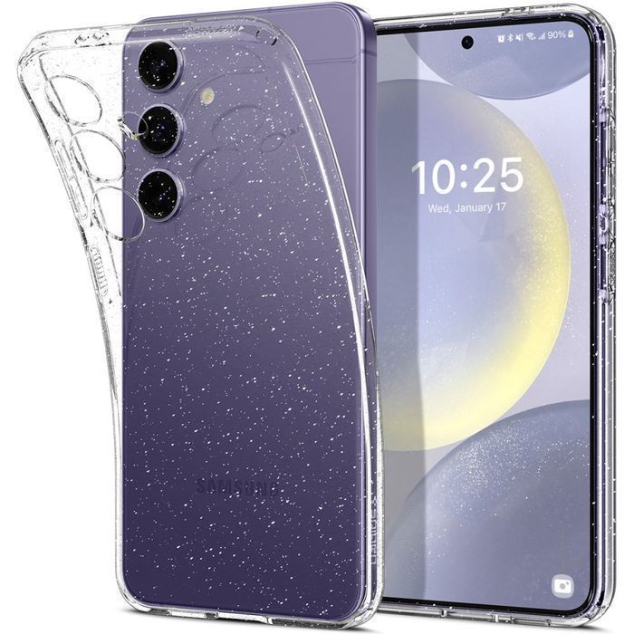 Etui Spigen Liquid Crystal Galaxy S24 z błyszczącymi kryształkami