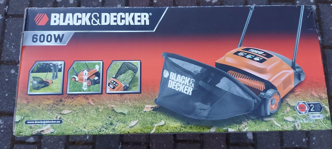 Areator wertykulator Black Decker GD300 Nowy