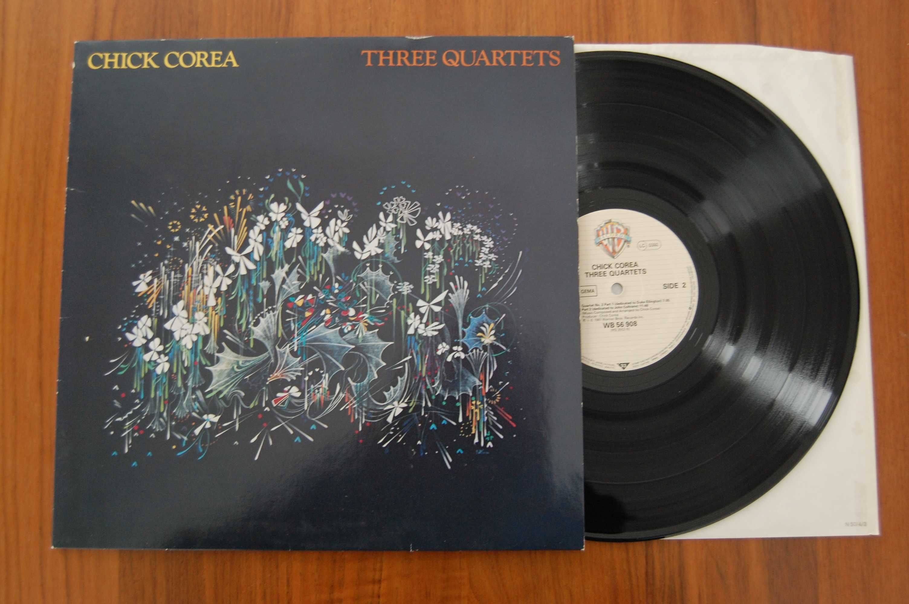 LP winyl Chick COREA Three Quartets