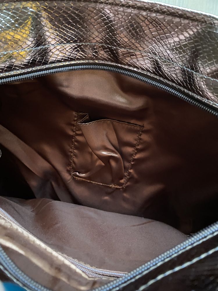 Nowa Duża TORBA TOREBKA A4 na ramię i do ręki shopper