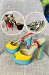 Босоніжки Paoletti і Guess