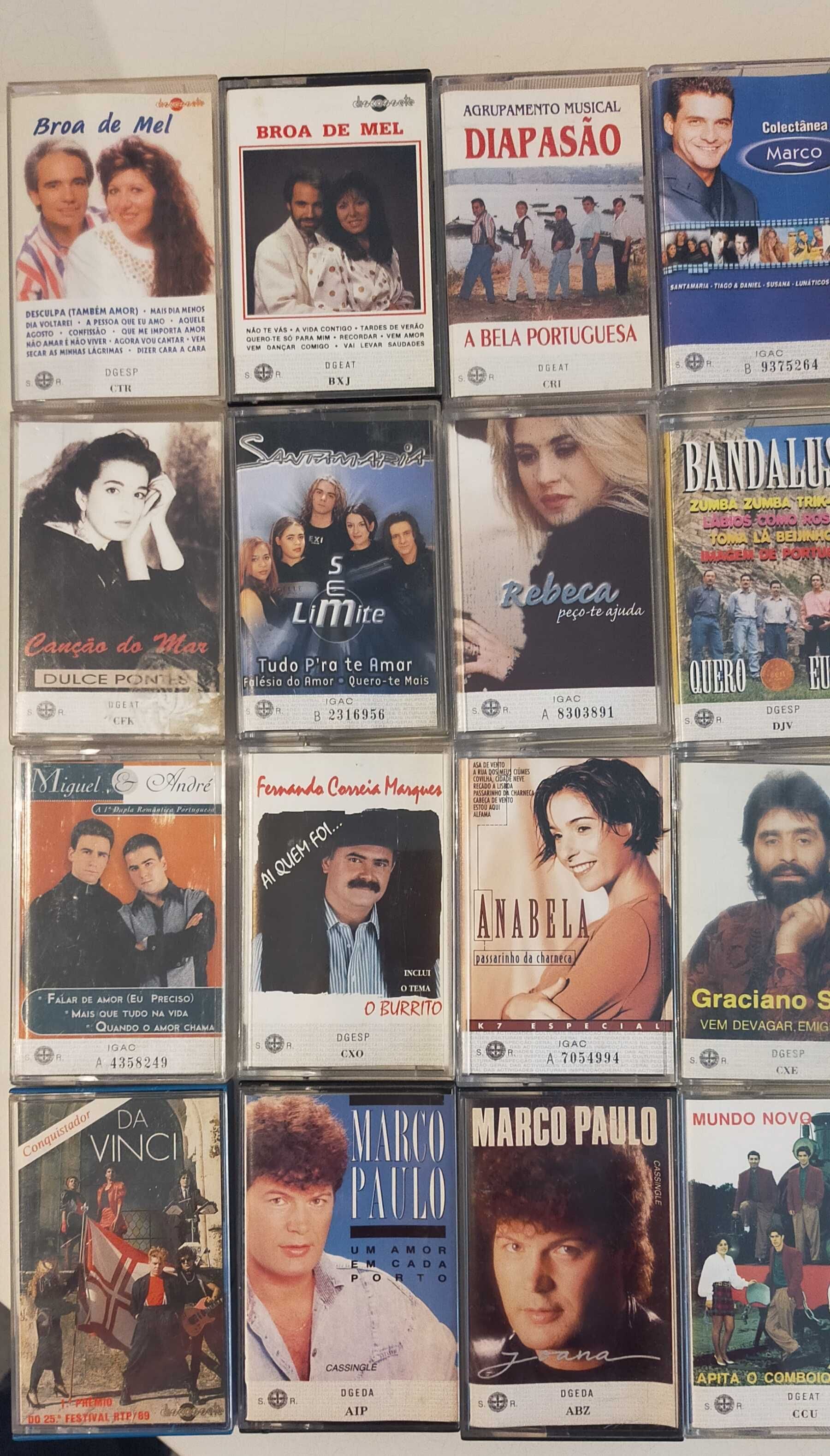 Cassetes de música Portuguesa
