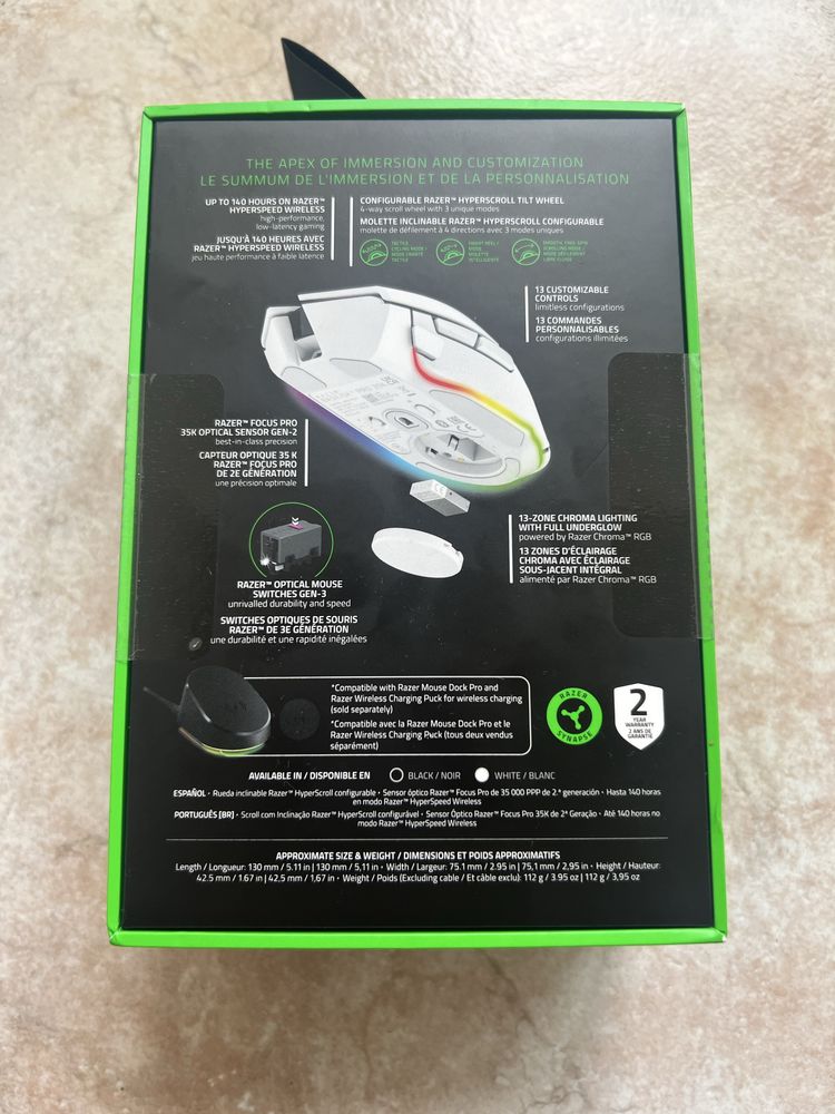 Razer Basilisk V3 Pro 35K