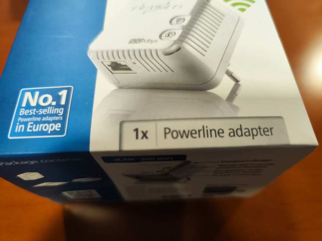 Devolo dLan 500 WiFi mais um powerline adapter