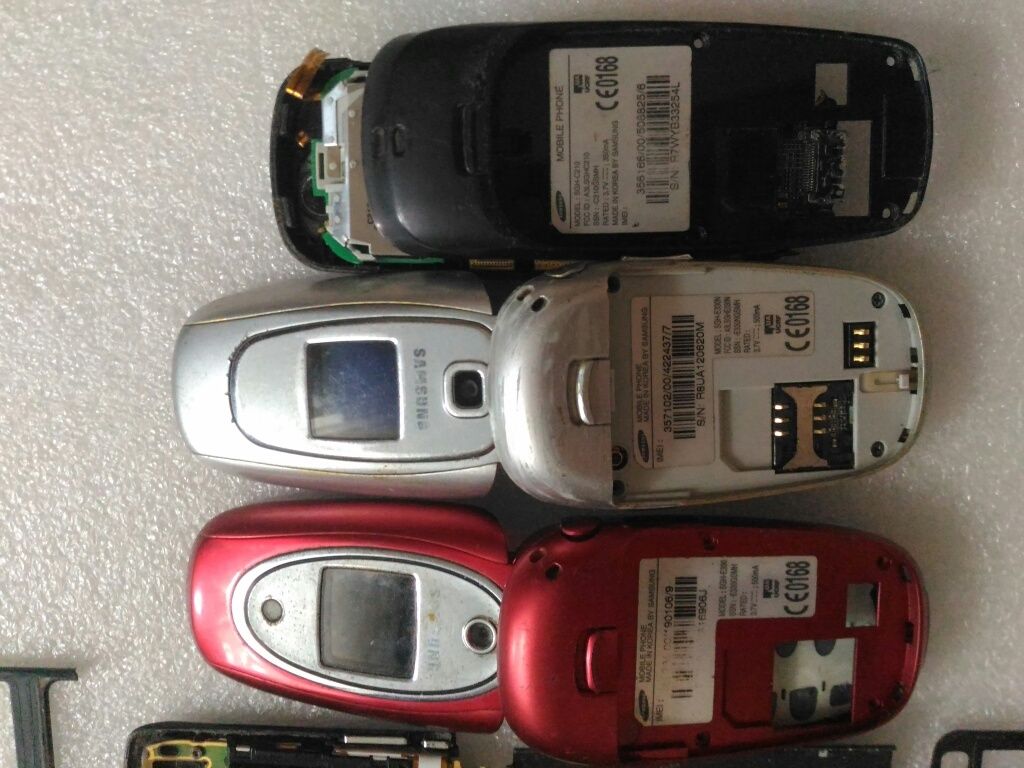 Nokia 2100 108 6555 N95, Samsung SGH-C210 SGH-E330, Sharp SH7218U