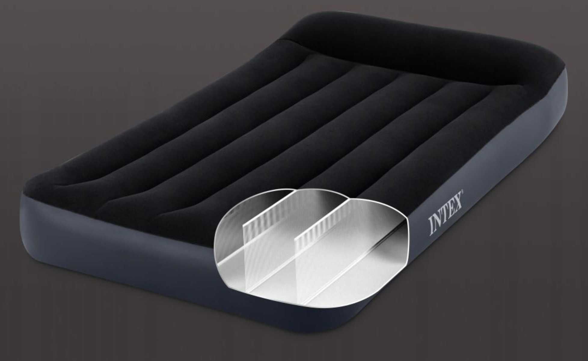 Materac INTEX 203x152x25 Wygodny Welur Pod Namiot