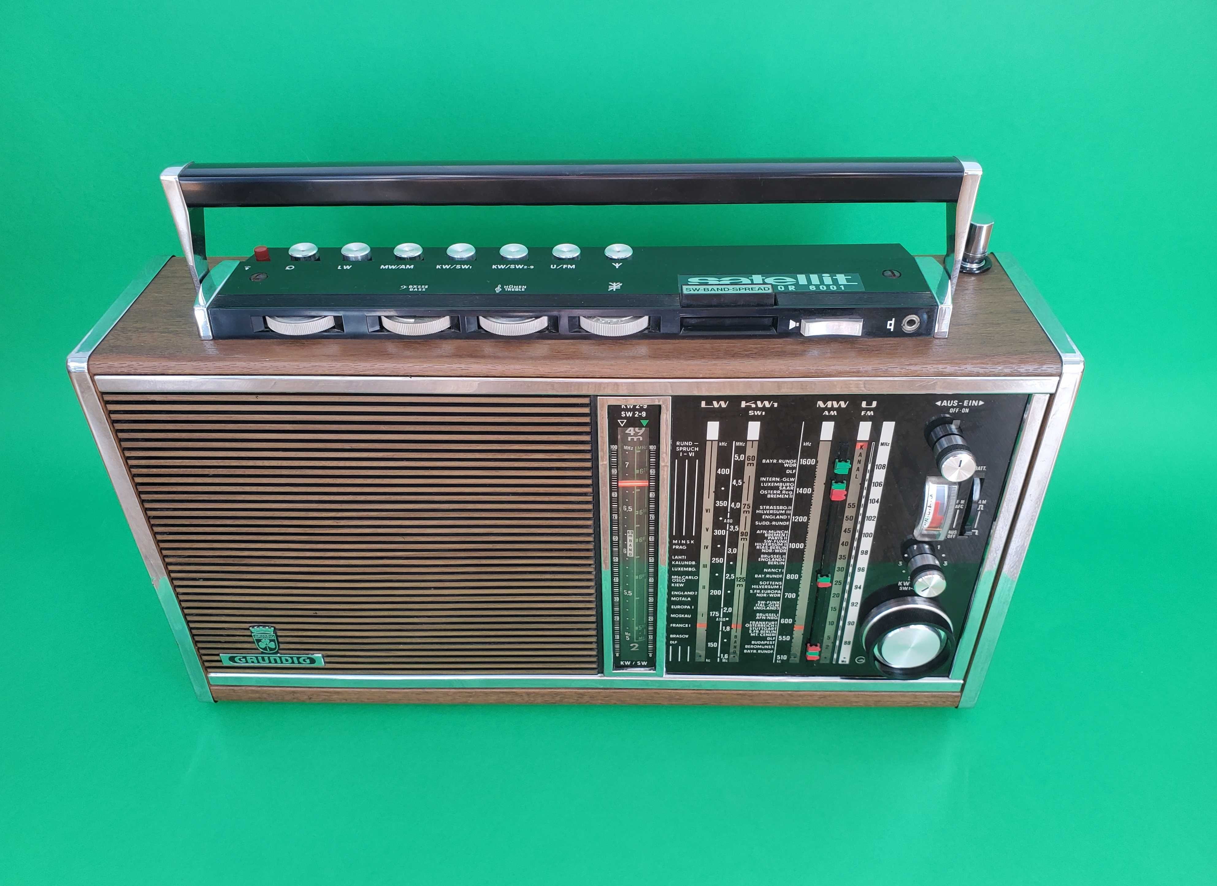 Grundig Satellit 210 Transistor 6001. Идеальное состояние!