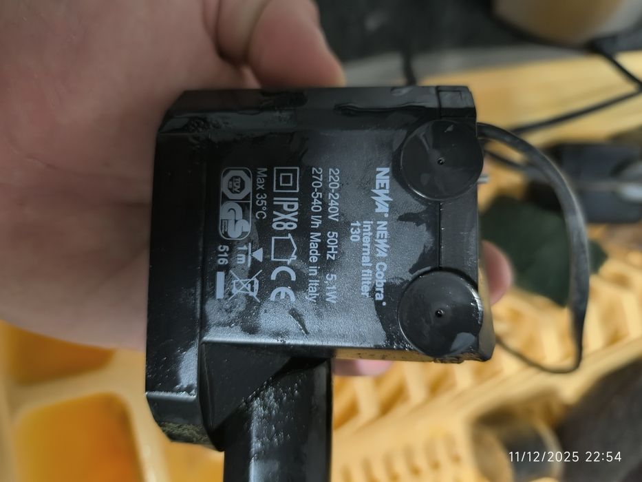 Filtro interno para aquário 540 L/h