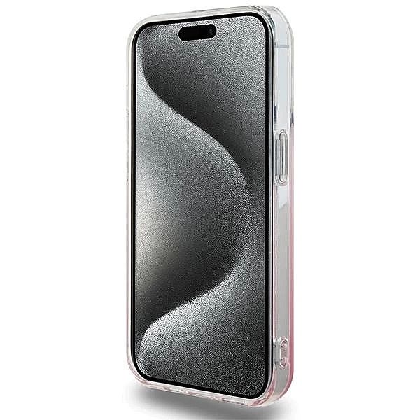 Etui Hello Kitty IML Gradient Electrop Kitty Head na iPhone 15 Pro - r