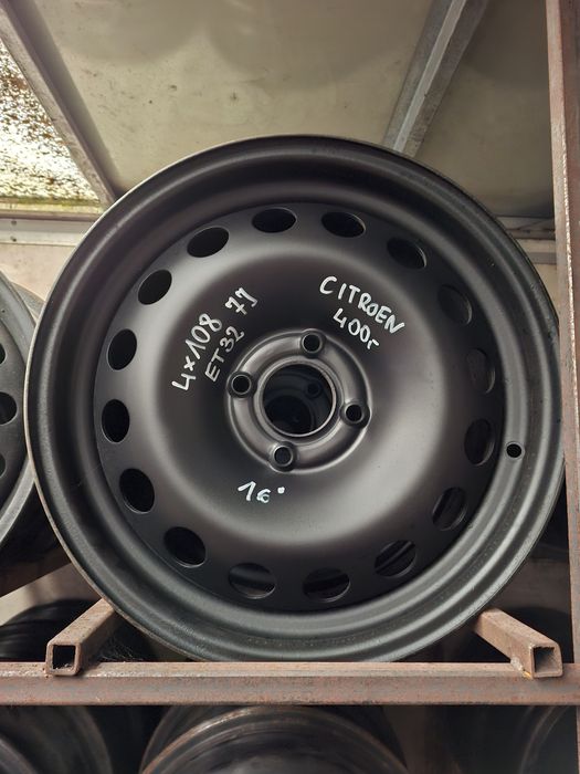 Felgi stalowe 4x108 16" citroen peugeot * wulkanizacja * montaż *