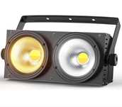 Blinder 200 W COB LED 2 cores (branco/amarelo)
