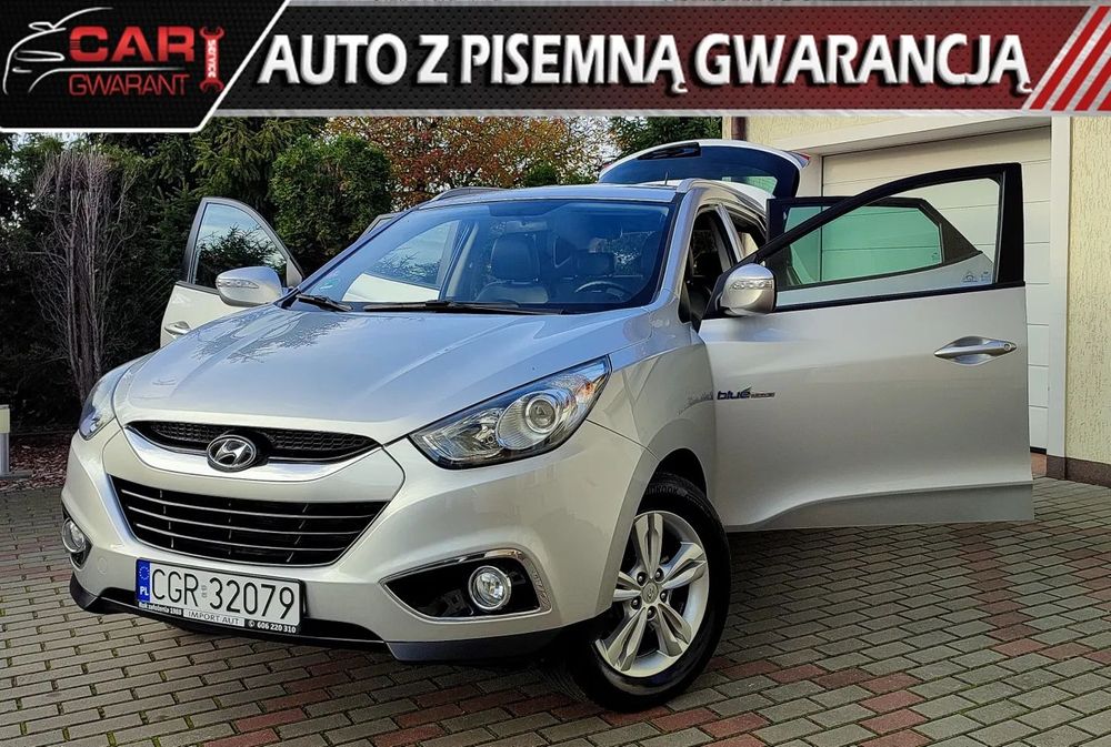 Hyundai ix35 ZADBANY Navi Kamera Cofania Pół Skóra OPŁACONY