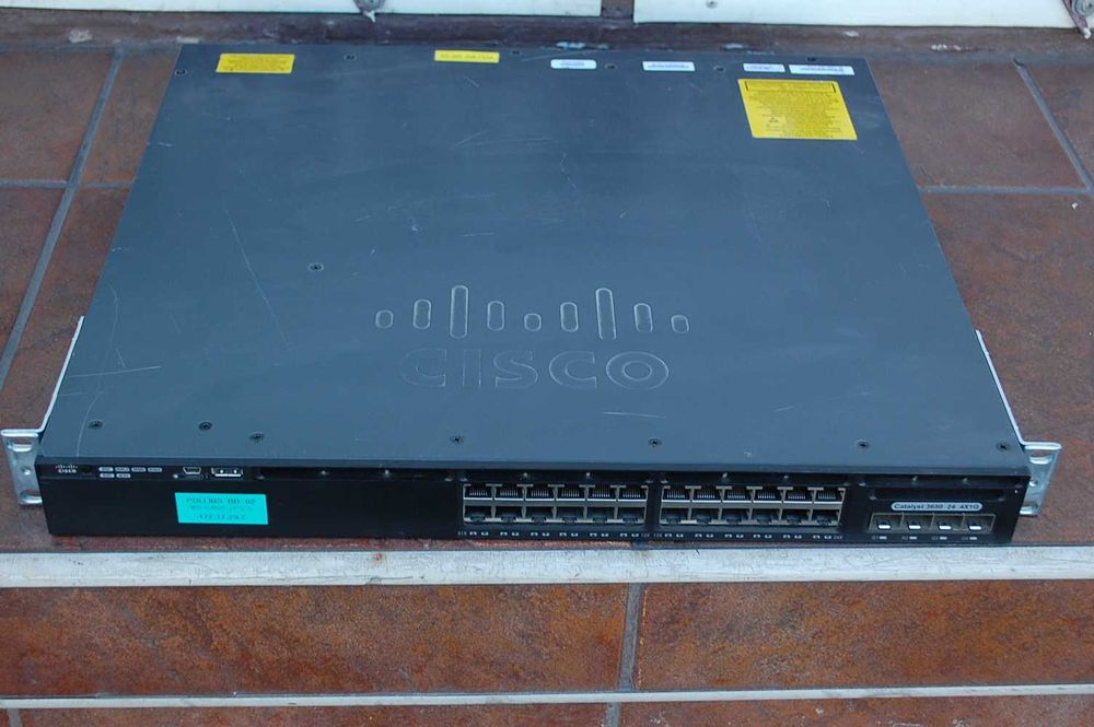 WS-C3560-24TS-S Switch CISCO CATALYST 3560 24-PORT  4x1G