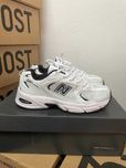 Кроссовки New Balance 530 white black / Нью Беленс 530 белые 37 38 39