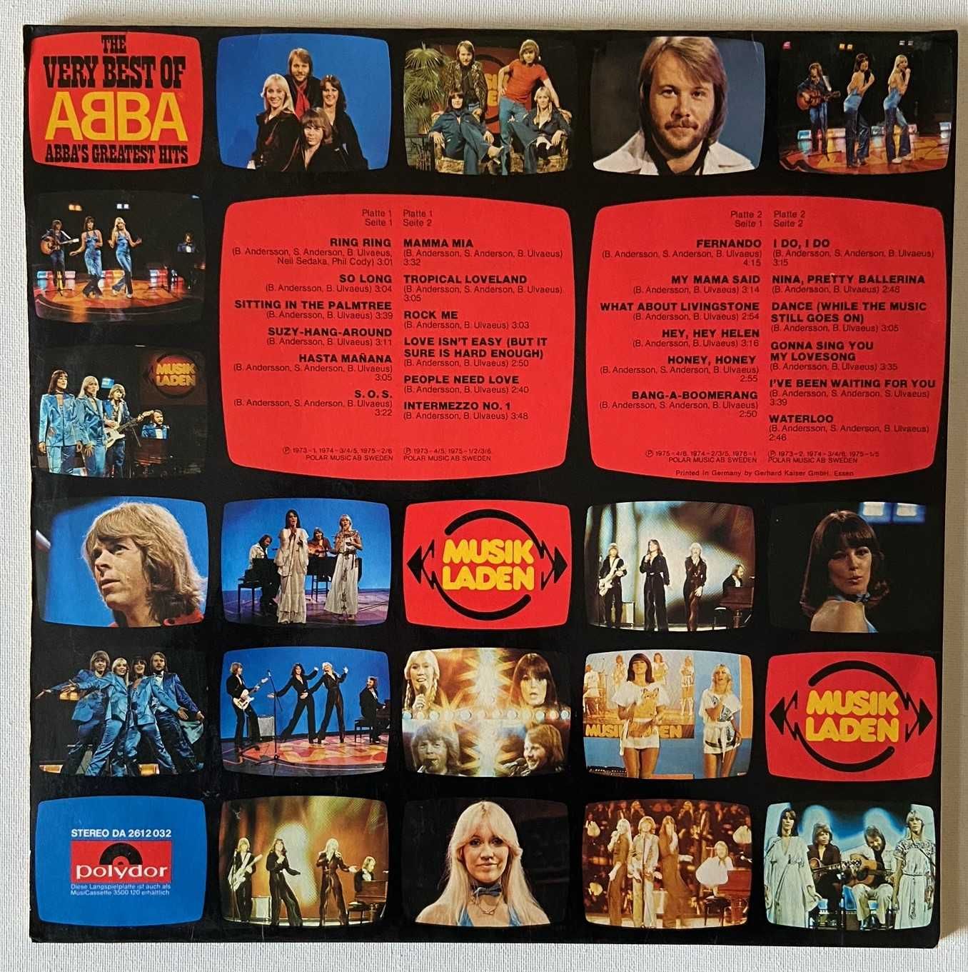 ABBA – The Very Best Of ABBA (ABBA's Greatest Hits) 2xLP