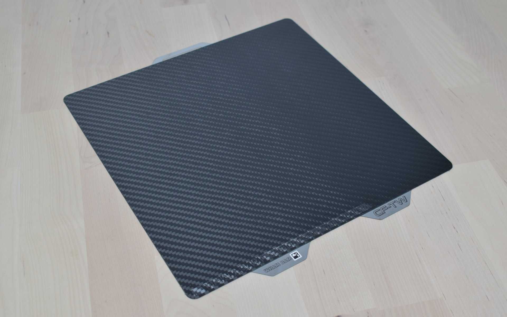 Flexi Plate com FIBRA DE CARBONO - Impressora Bambu Lab X1, P1 ou A1