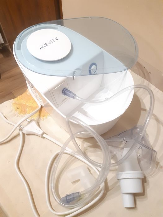 Inhalator nebulIzator Amineb 2 jak nowy dla dzieci i dorosłych duży