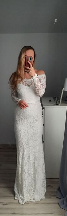 Piękna suknia ślubna M