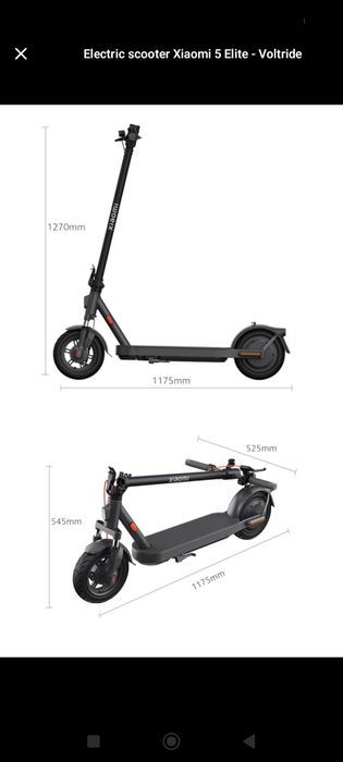 Xiaomi Electric Scooter Elite — новый, оригинал! В коробке