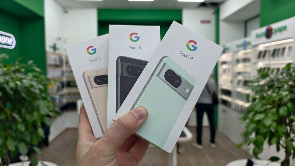 Магазин NEW Google Pixel 8 8/128GB Obsidian Гарантія