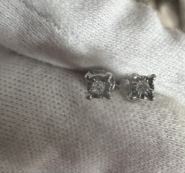 Серьги с бриллиантами