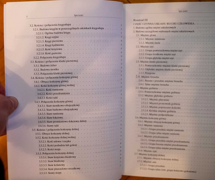 Anatomia układu ruchu człowieka Ida Wiszomirska III wyd. 2024