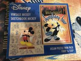 Puzzle Disney Myszka Mickey 1000 + 550