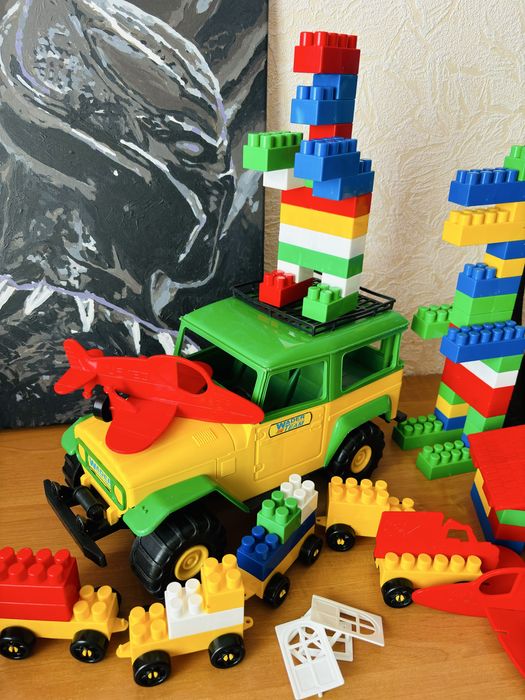 WADER  джип, машина та  новий конструктор ЗНИЖКА!Чудовий подарунок