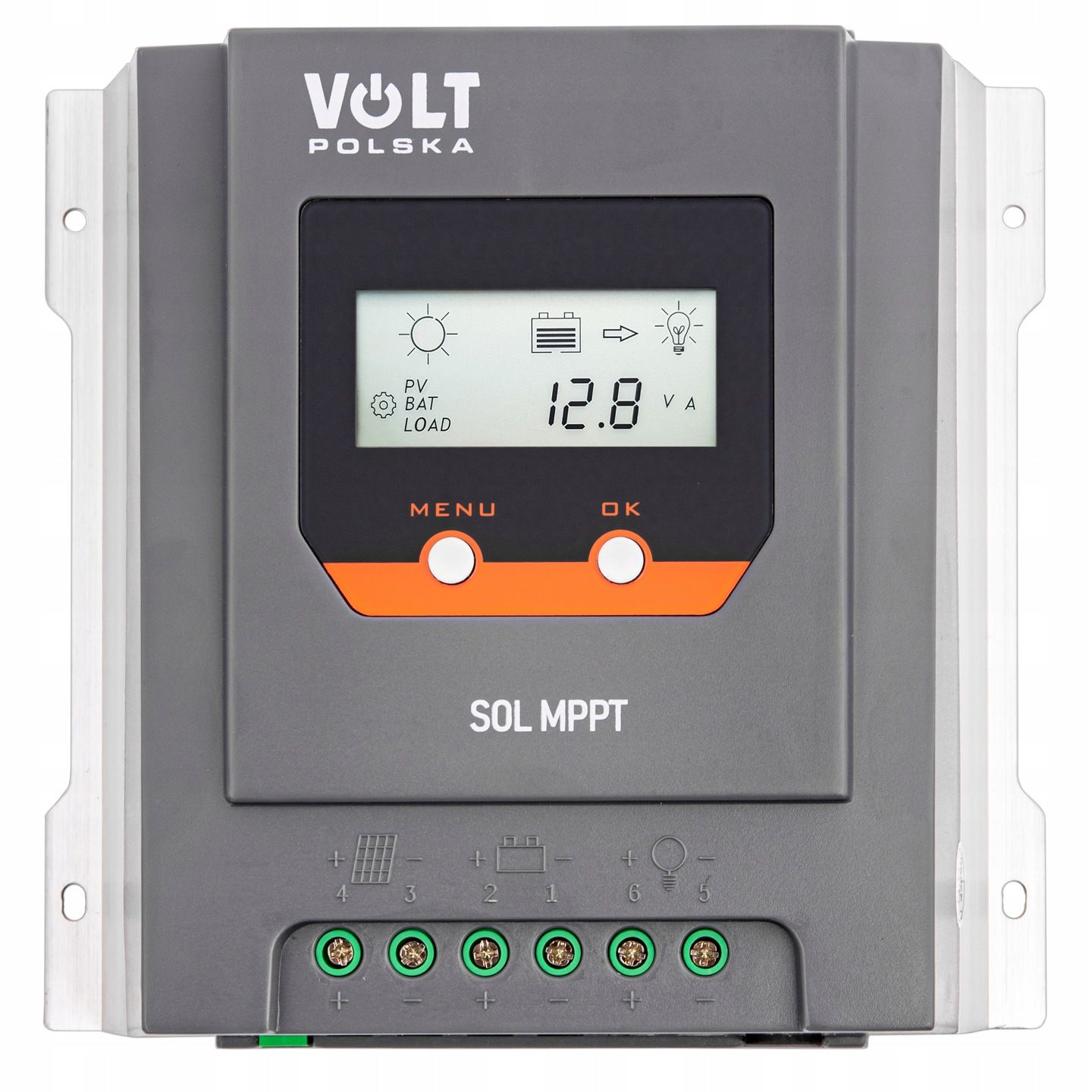 Regulator ładowania solarny 12v panel lcd 20a MPPT [SOL65]