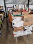Lote de impressoras, tinteiros, toners, etc.