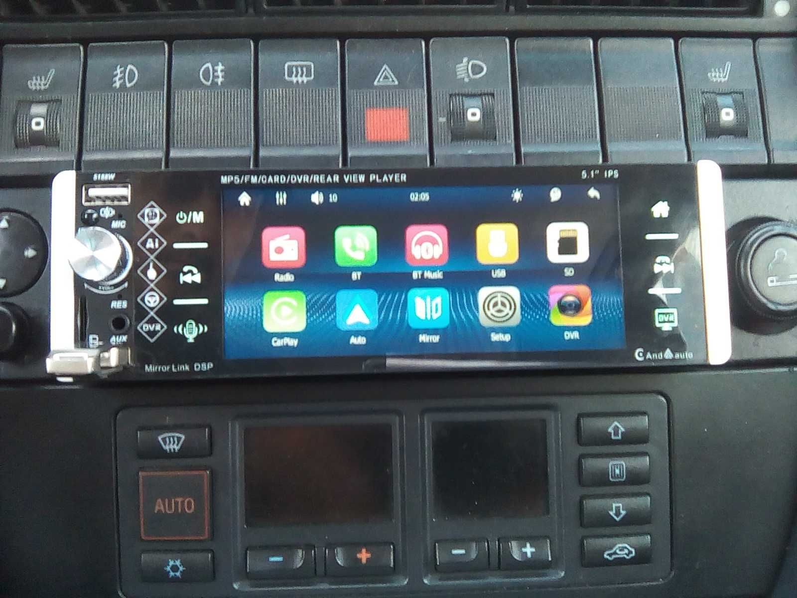 Radio PIONEER DEH-09BT cd usb mp3 bluetooth aux  1DIN 5,1 android mp5
