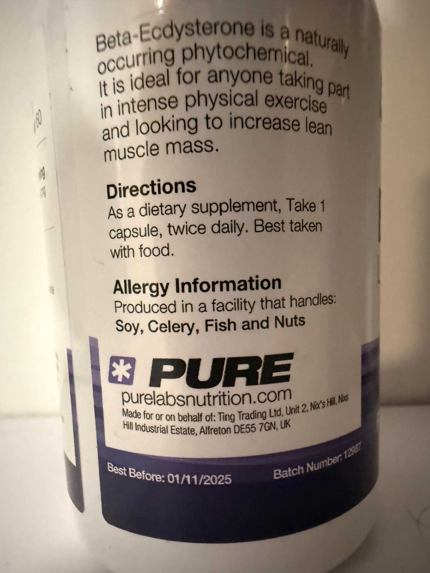beta ekdysteron pure 60 kaps 300mg