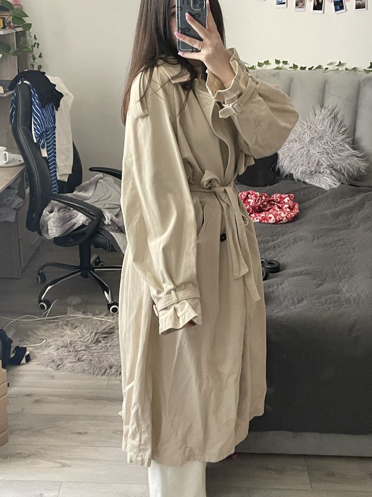 плащ пальто тренч H&M hm