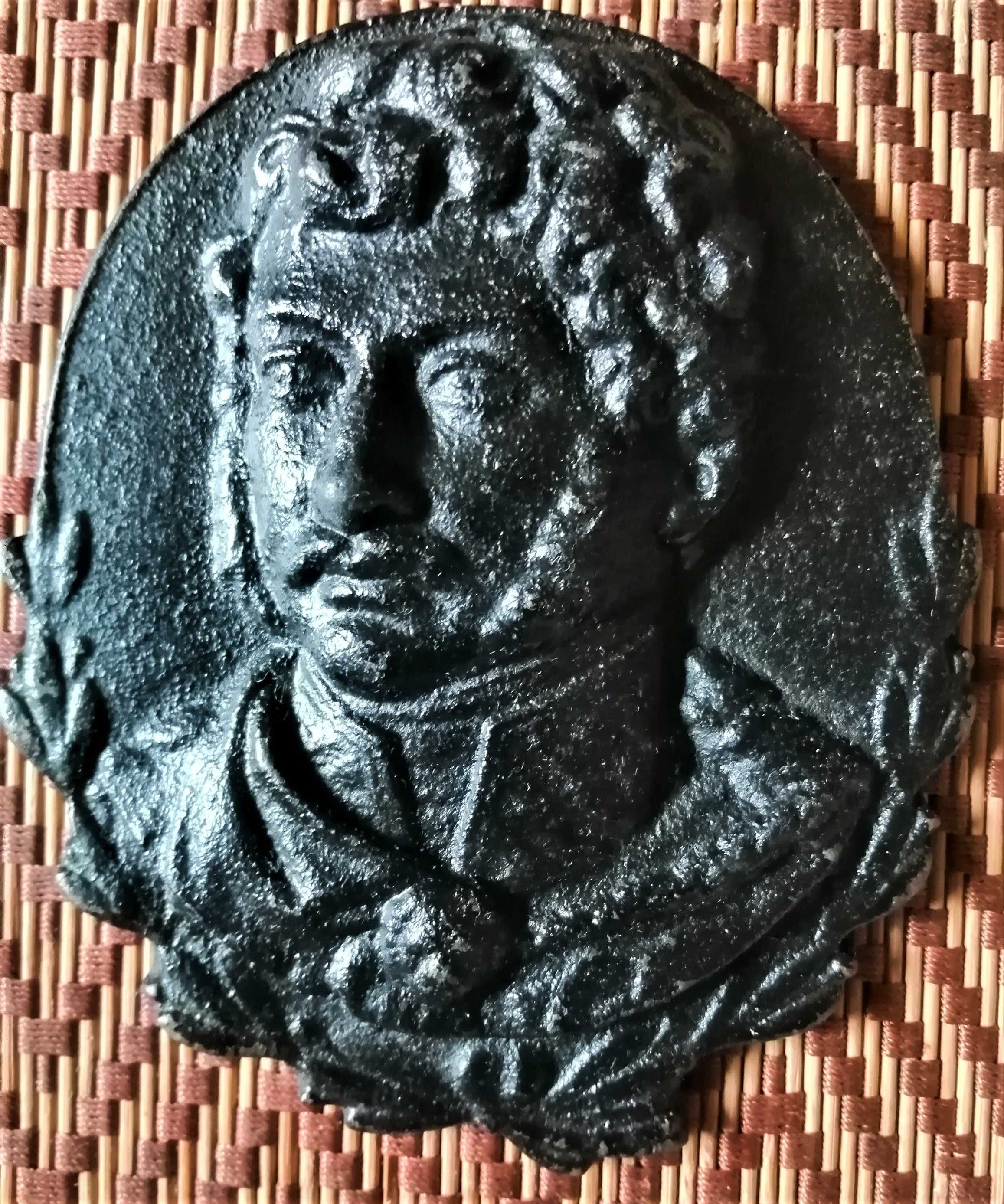 Plakieta żeliwna Książę Józef Poniatowski