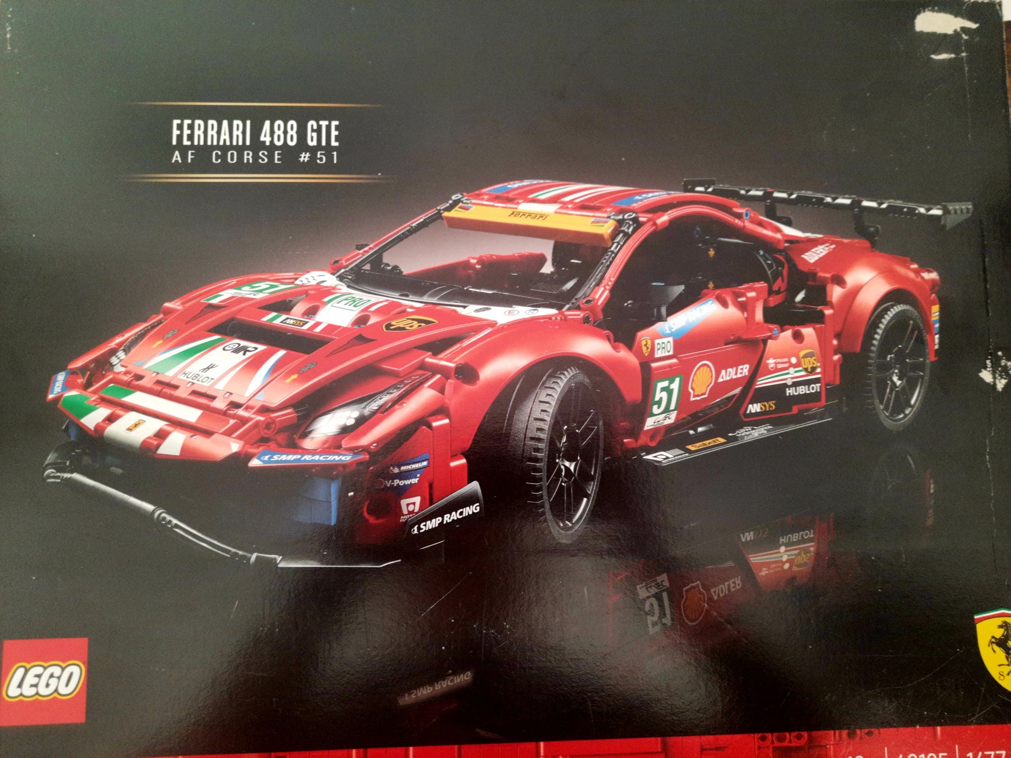 LEGO Technic Ferrari 488 GTE AF Corse #51