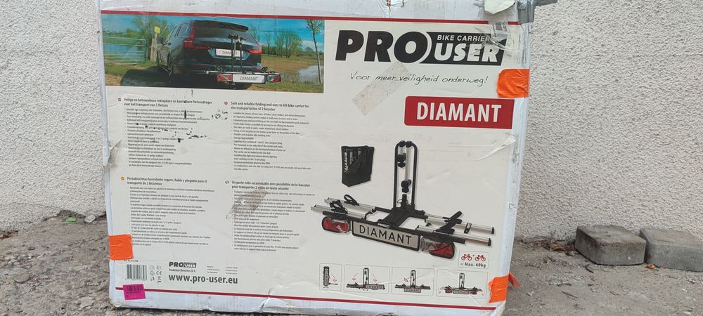 Вело кріплення на фаркоп Pro-User Diamant