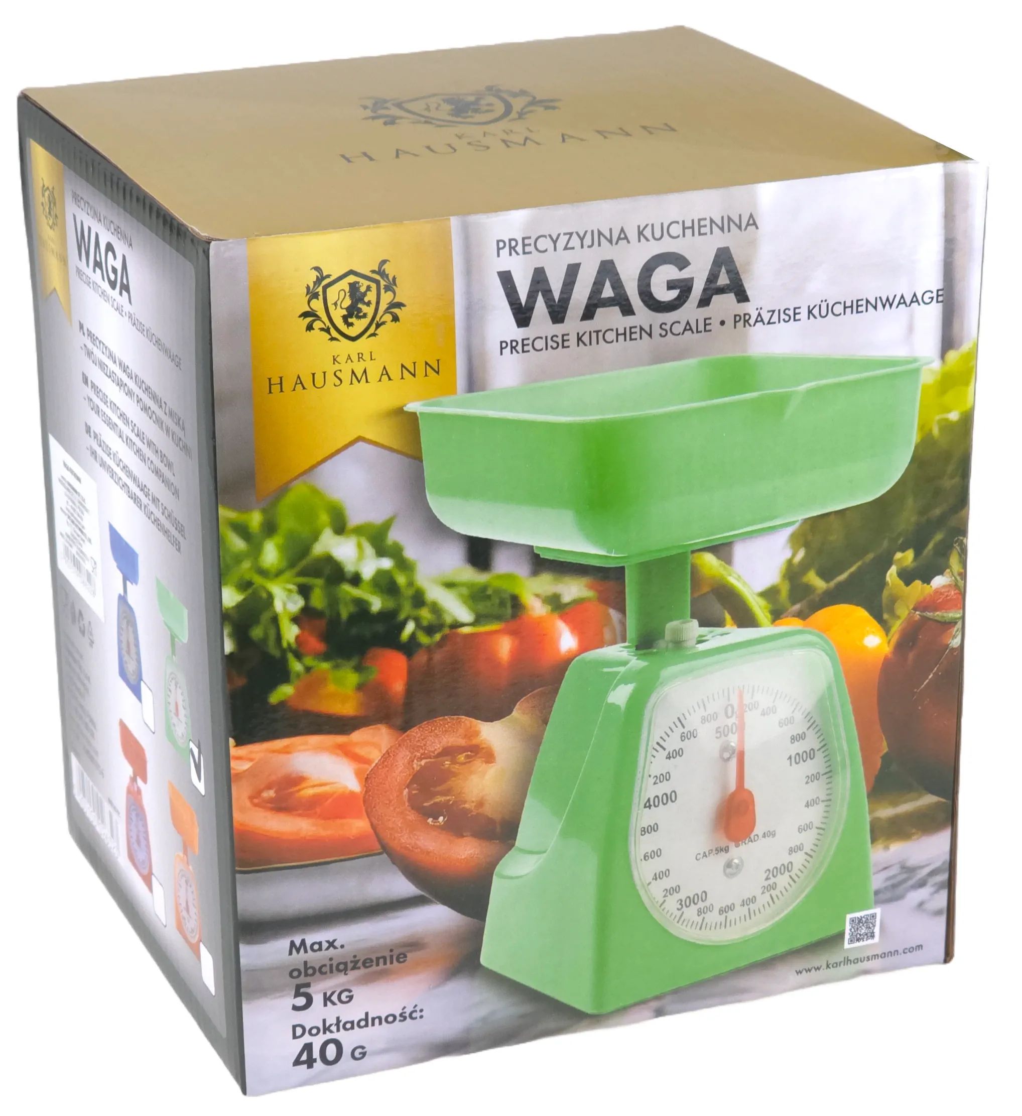 Waga Kuchenna Z Misą Analogowa Mechaniczna Tradycyjna 5 Kg Domowa
