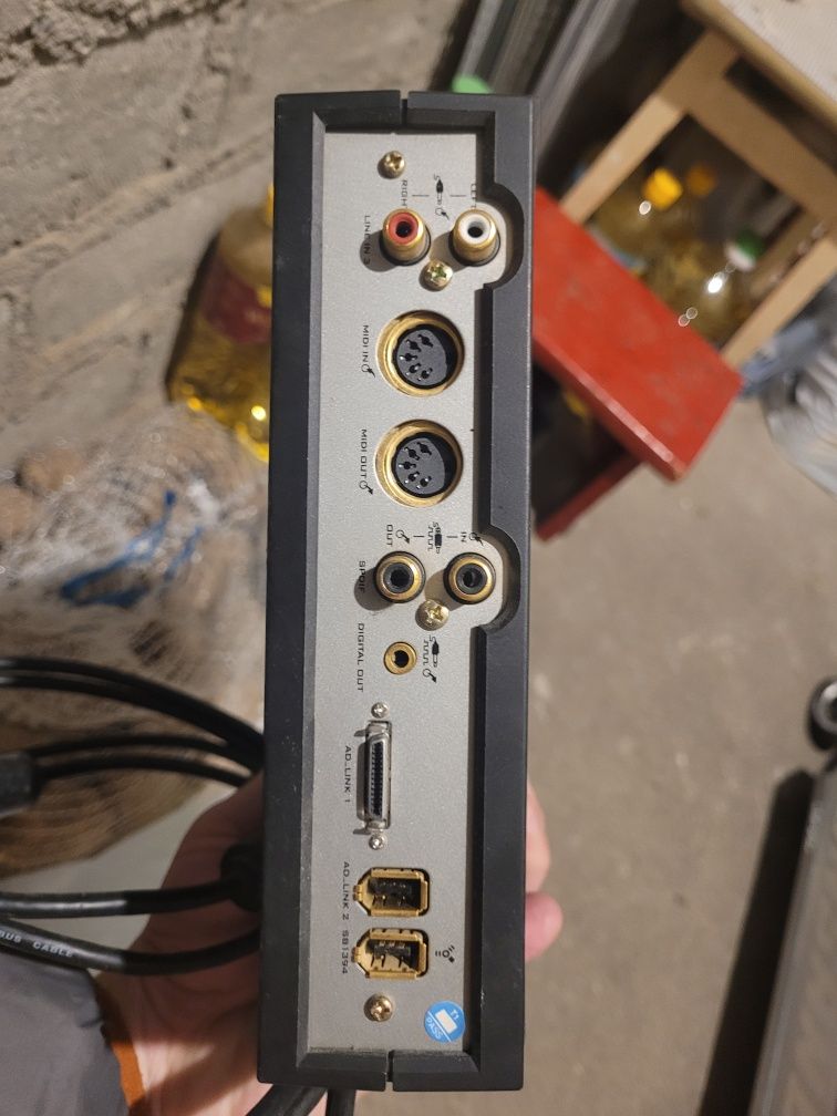 Karta dźwiękowa Audigy SB0090 pci + zewnętrzny panel wejścia/wyjścia