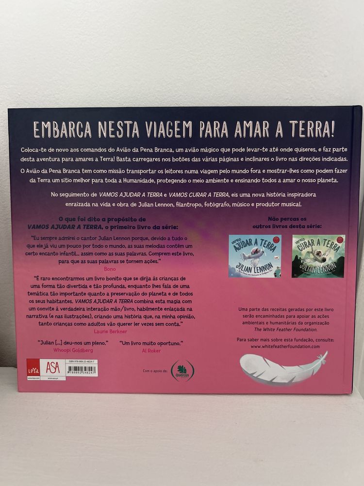 livro Vamos amar a terra