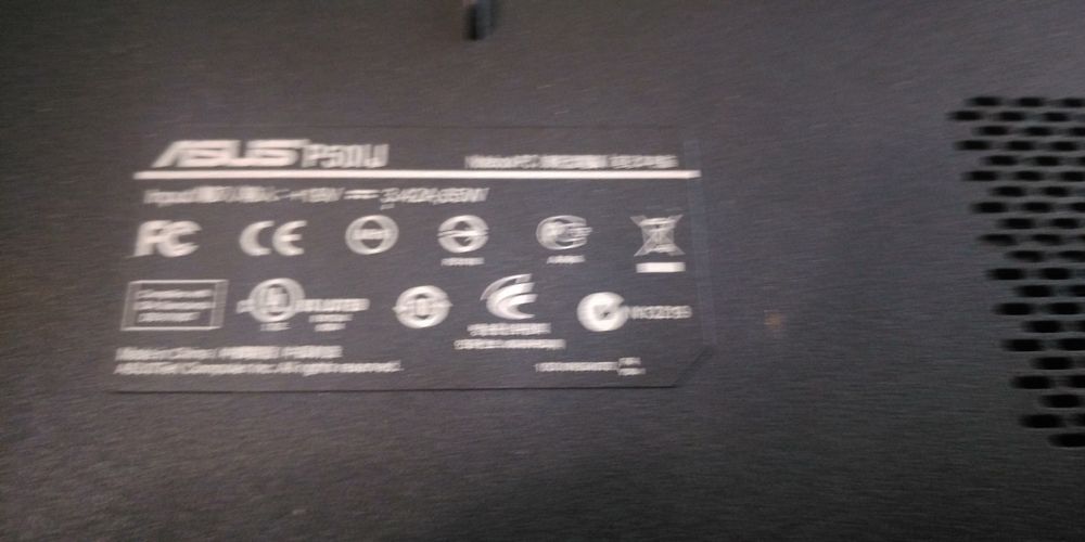 Продам ноутбук Asus P50J
