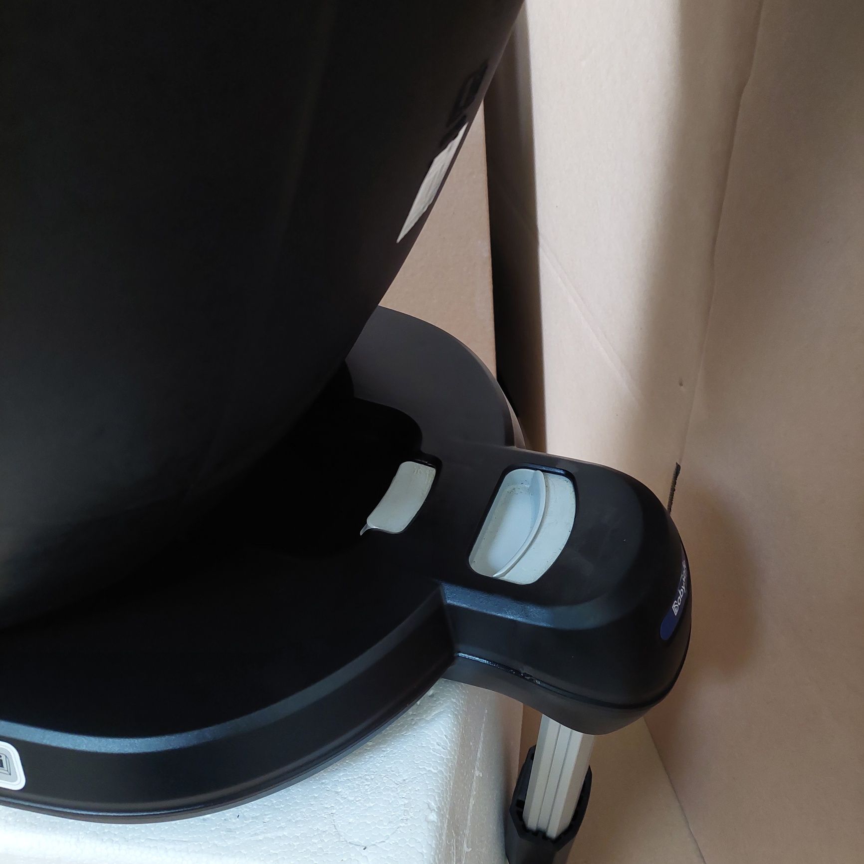 Fotelik Rhodesian babysafe 0-18 kg. Obrotowy 360 stopni, montaż isofix