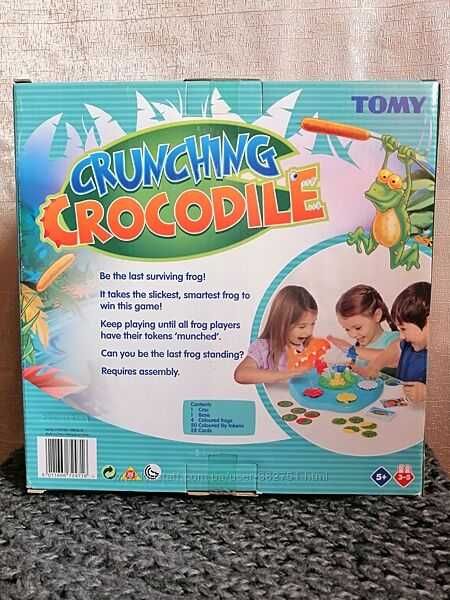Супер настольная игра Жующий крокодил Кроко-Tomy Crunching Croc