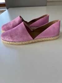 Nowe espadryle Mariettas rozmiar 40 fuksja/różowe/fioletowe buty