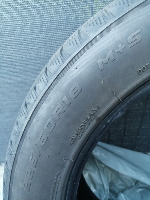 4x opona 225/60 R18 M+S