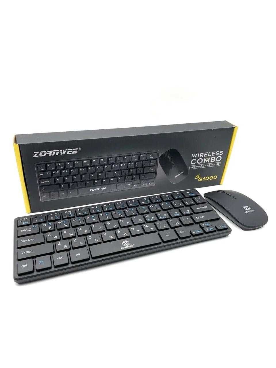 Комплект. Клавіатура + мишка. Бездротові ZORNWEE G1000