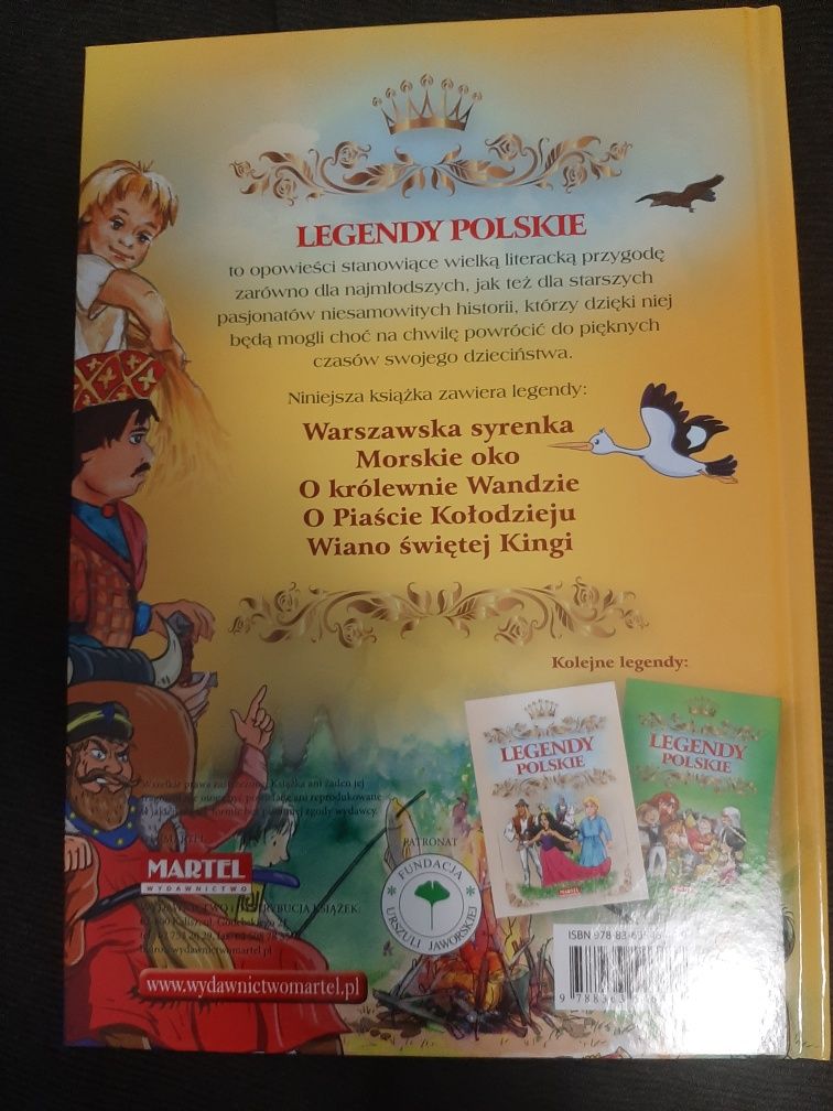 Legendy polskie- książka dla dzieci