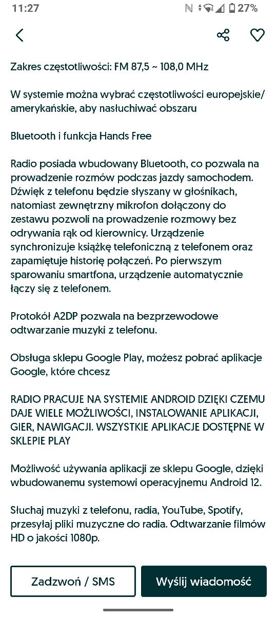 Radio Nawigacja Android Radio Ford Mondeo,Focus,S-Max,Galaxy,Kuga