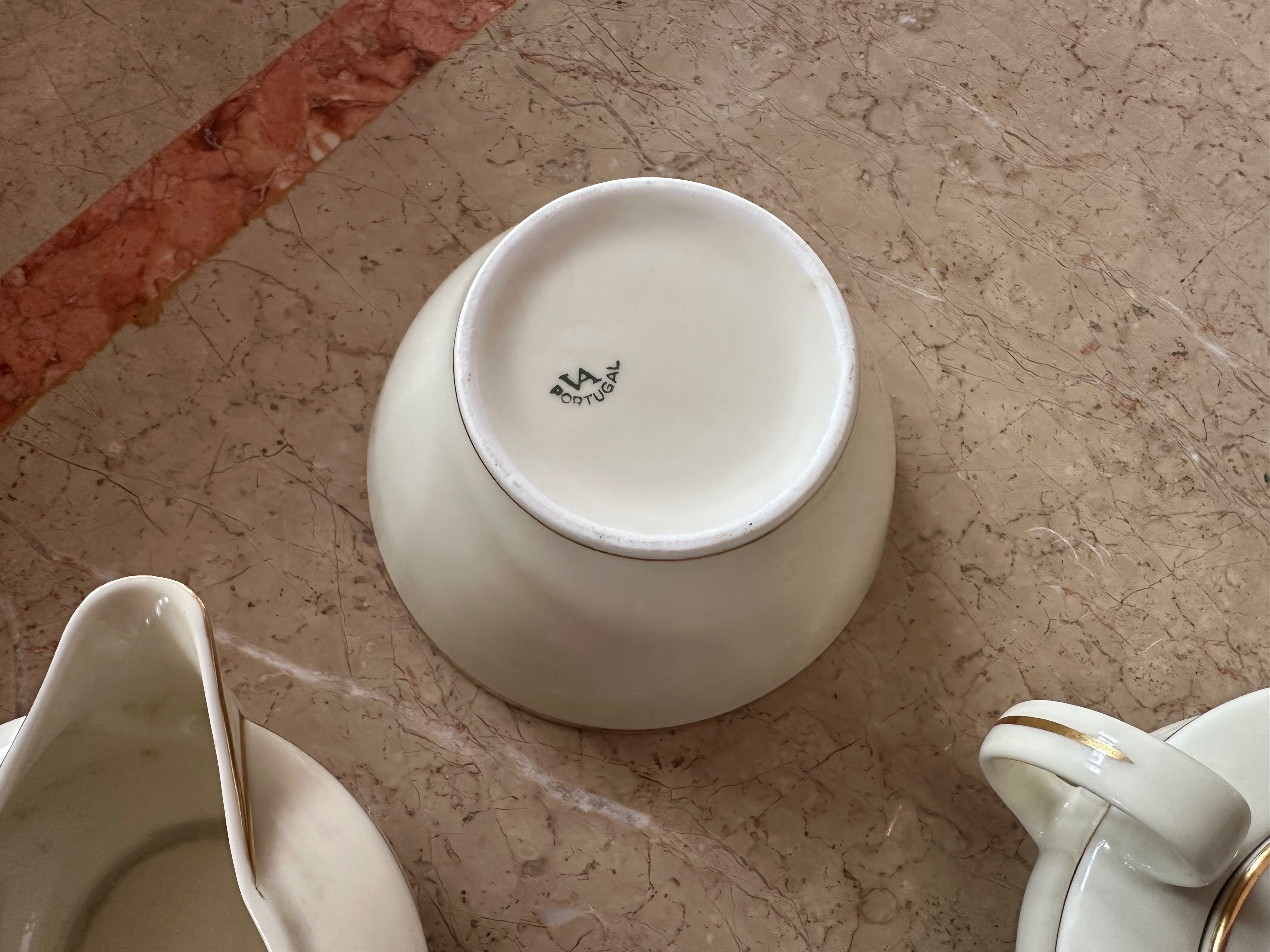 Peças de serviço de chá art deco Vista Alegre