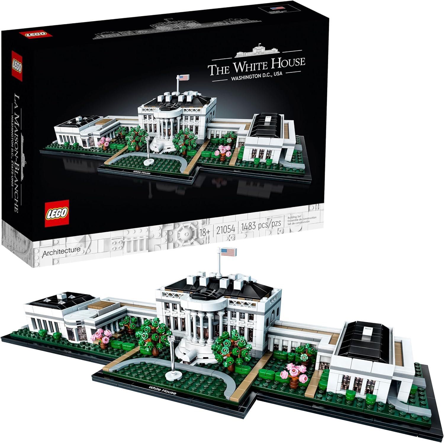 LEGO Architecture Collection: The White House 21054 Bialy dom