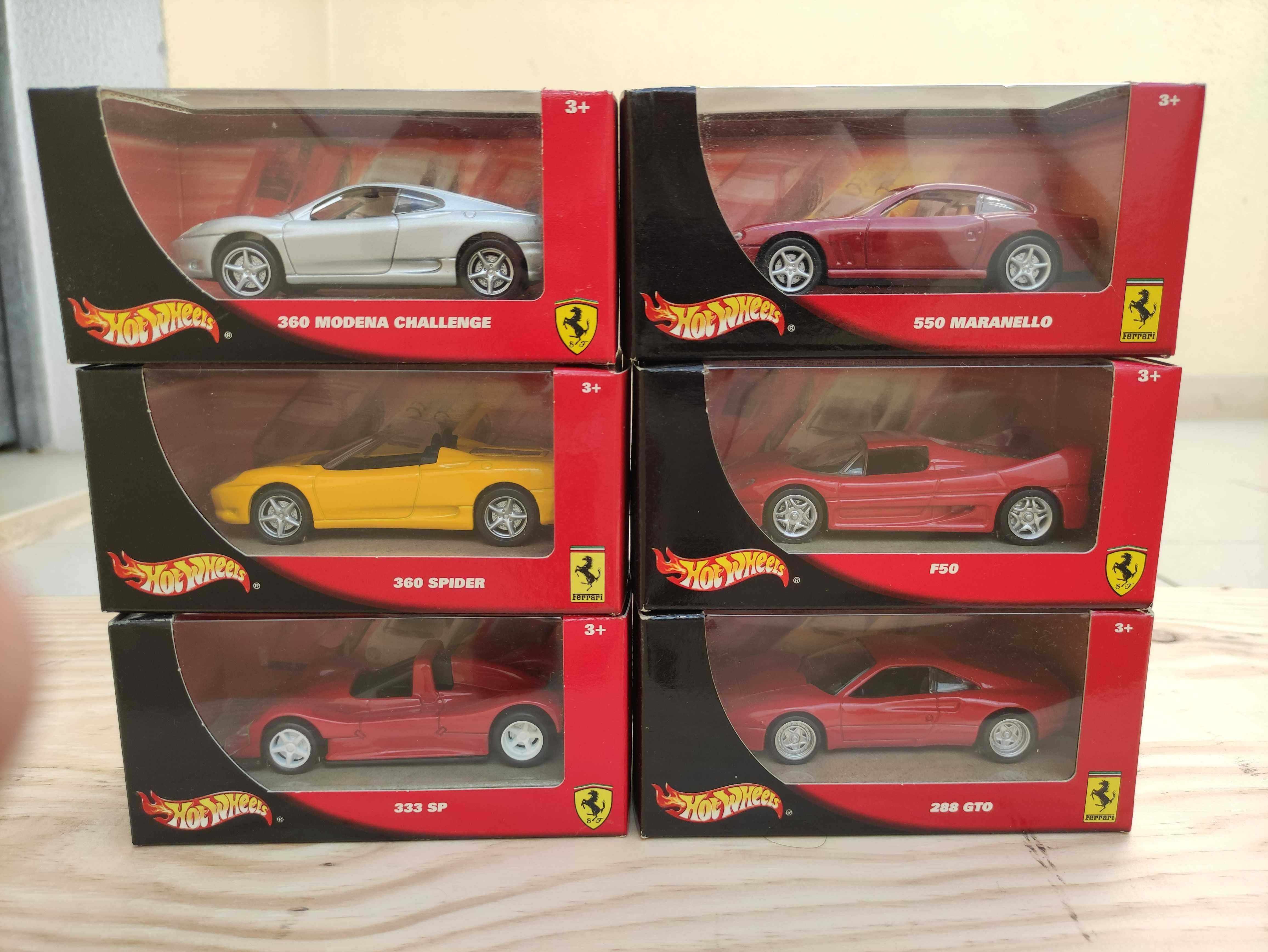 Coleções Completas (Shell) de Carros Ferrari 1/24